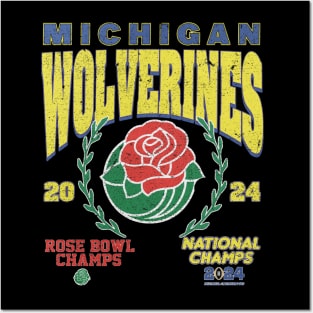 Michigan 2004 Rose Bowl Posters and Art